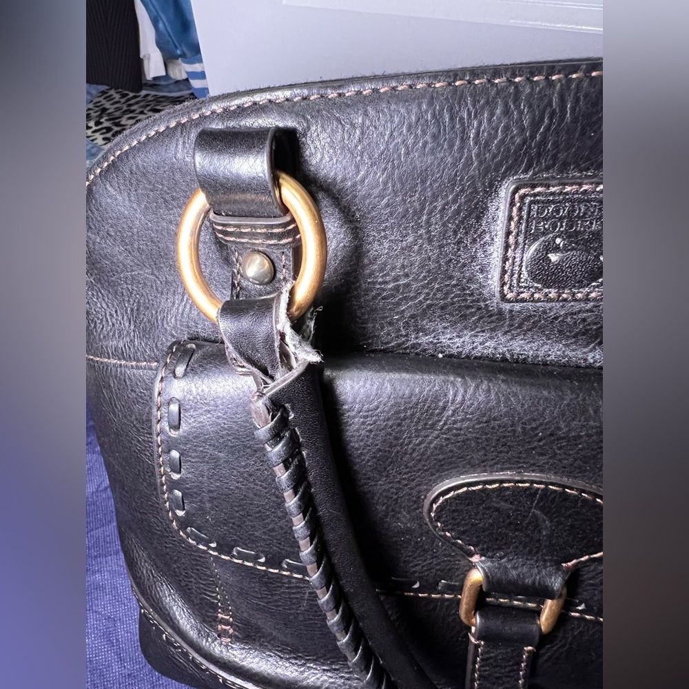 Vintage Dooney & Bourke Leather Handbag + Matching Wallet - Picture 14 of 17